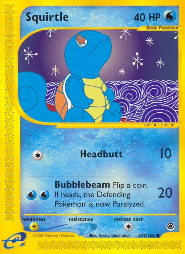 Squirtle — Expedition Base Set #132 / 165