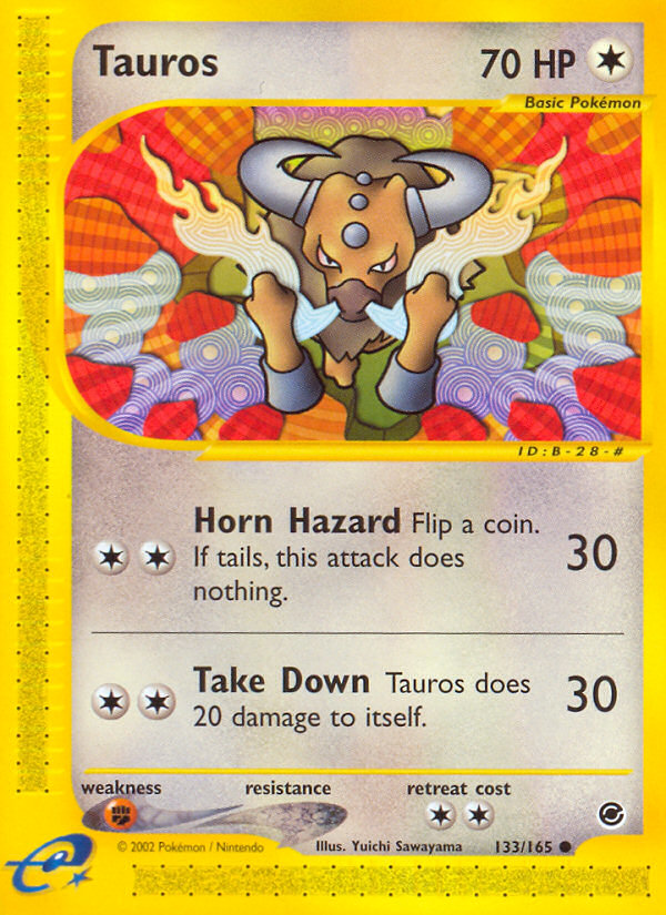 Tauros — Expedition Base Set #133 / 165