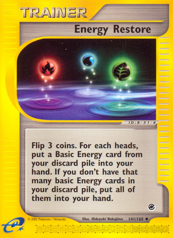Energy Restore — Expedition Base Set #141 / 165