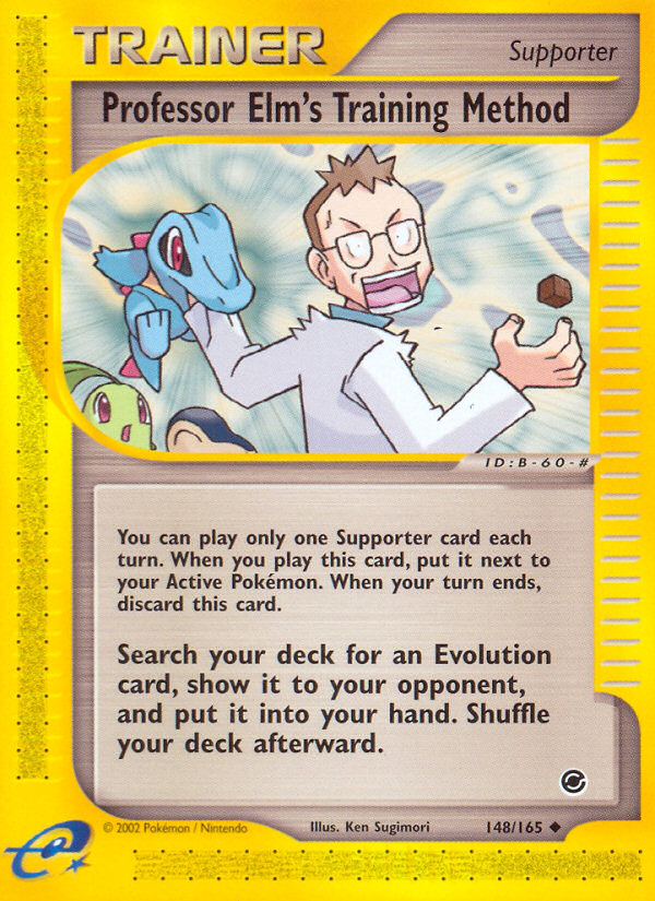 Professor Elm's Training Method — Expedition Base Set #148 / 165