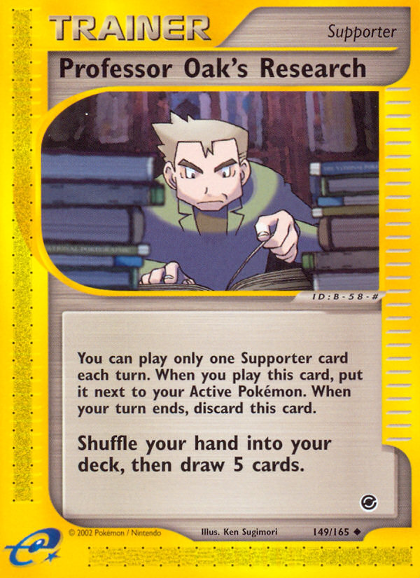 Professor Oak's Research — Expedition Base Set #149 / 165