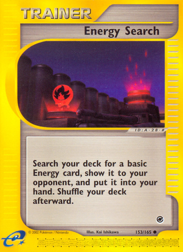 Energy Search — Expedition Base Set #153 / 165