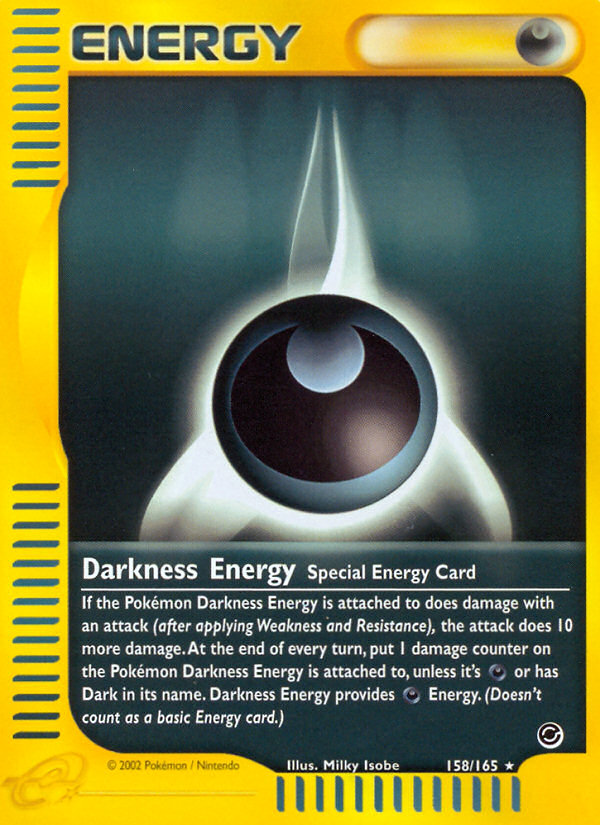 Darkness Energy — Expedition Base Set #158 / 165