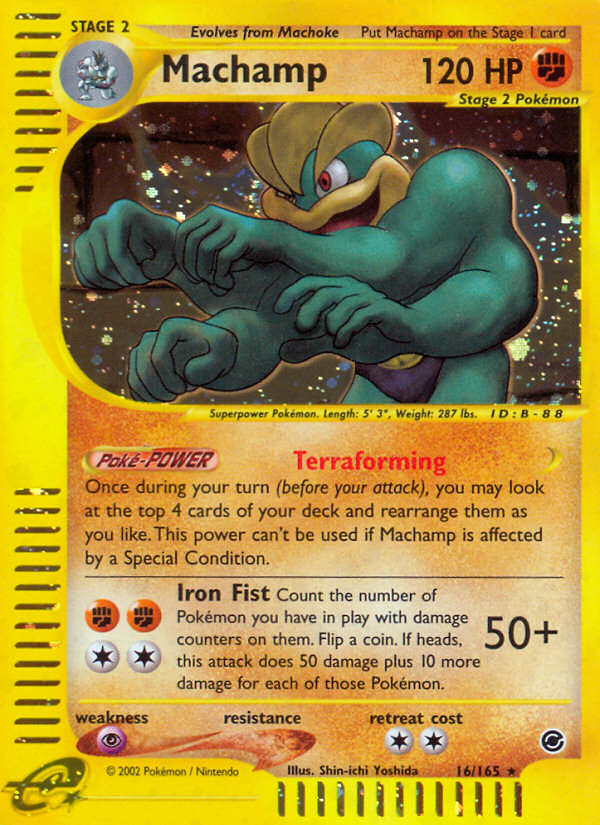 Machamp — Expedition Base Set #016 / 165