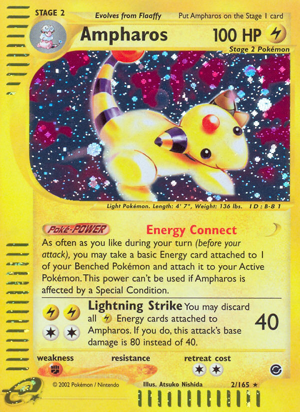 Ampharos — Expedition Base Set #002 / 165