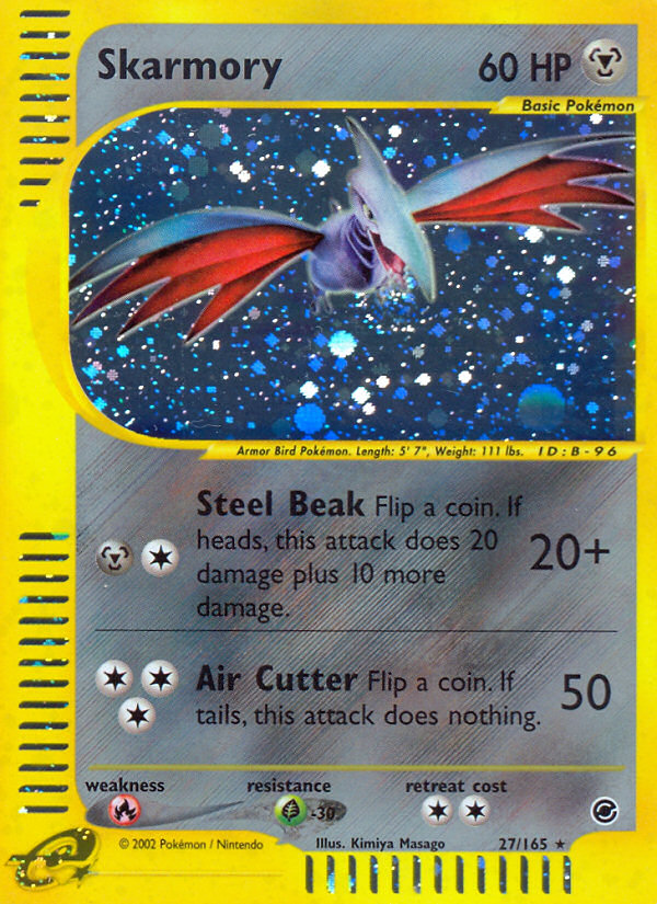 Skarmory — Expedition Base Set #027 / 165