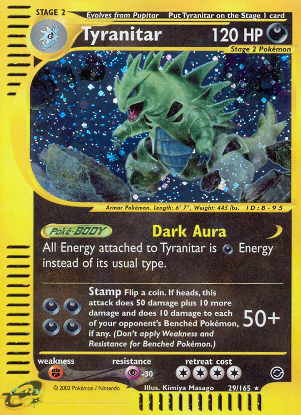 Tyranitar — Expedition Base Set #029 / 165