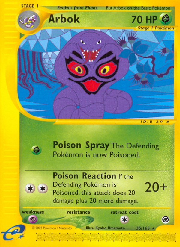 Arbok — Expedition Base Set #035 / 165