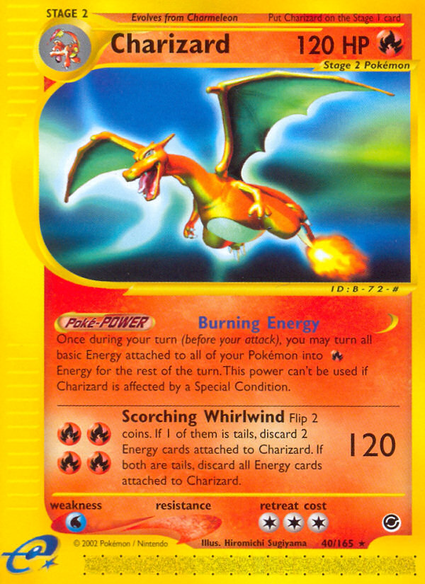 Charizard — Expedition Base Set #040 / 165