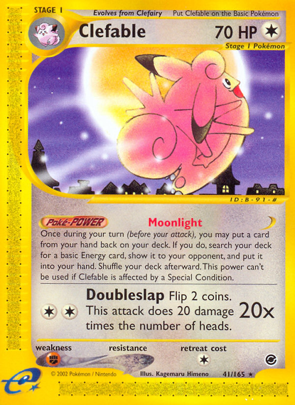Clefable — Expedition Base Set #041 / 165