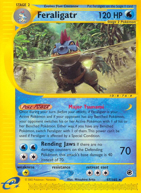 Feraligatr — Expedition Base Set #047 / 165