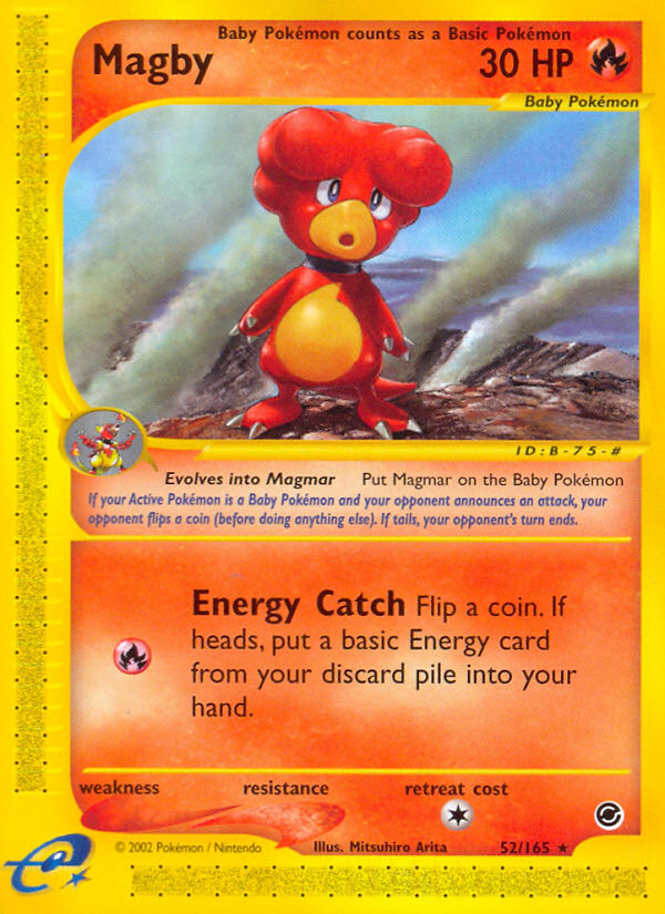 Magby — Expedition Base Set #052 / 165