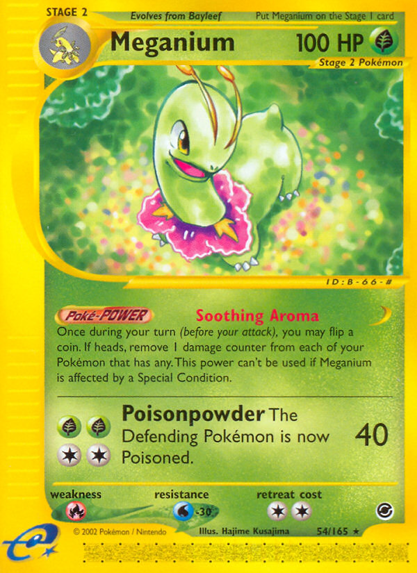 Meganium — Expedition Base Set #054 / 165