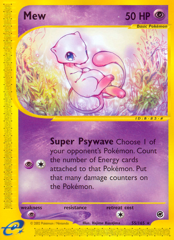 Mew — Expedition Base Set #055 / 165