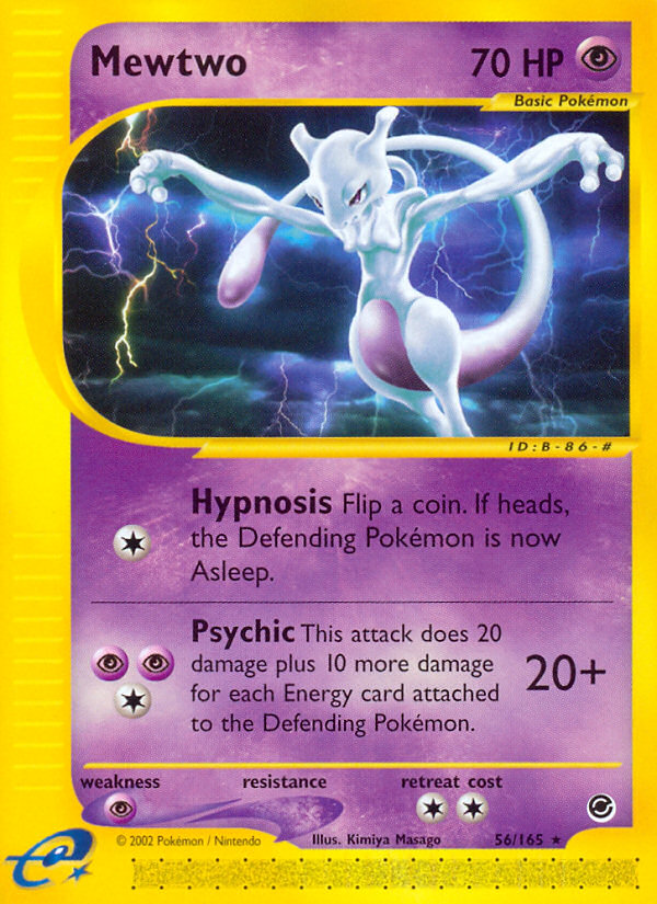 Mewtwo — Expedition Base Set #056 / 165