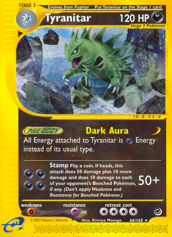 Tyranitar — Expedition Base Set #066 / 165