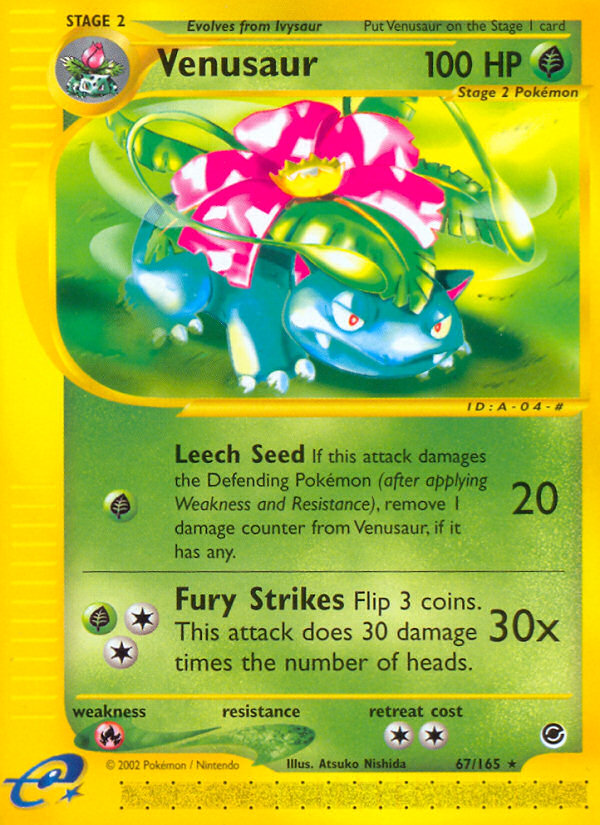 Venusaur — Expedition Base Set #067 / 165