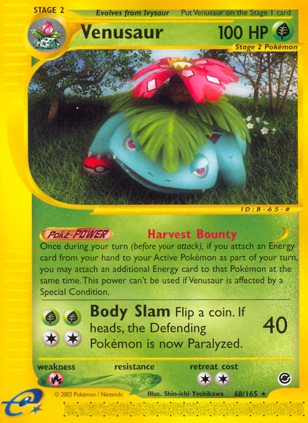 Venusaur — Expedition Base Set #068 / 165