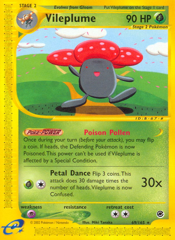 Vileplume — Expedition Base Set #069 / 165