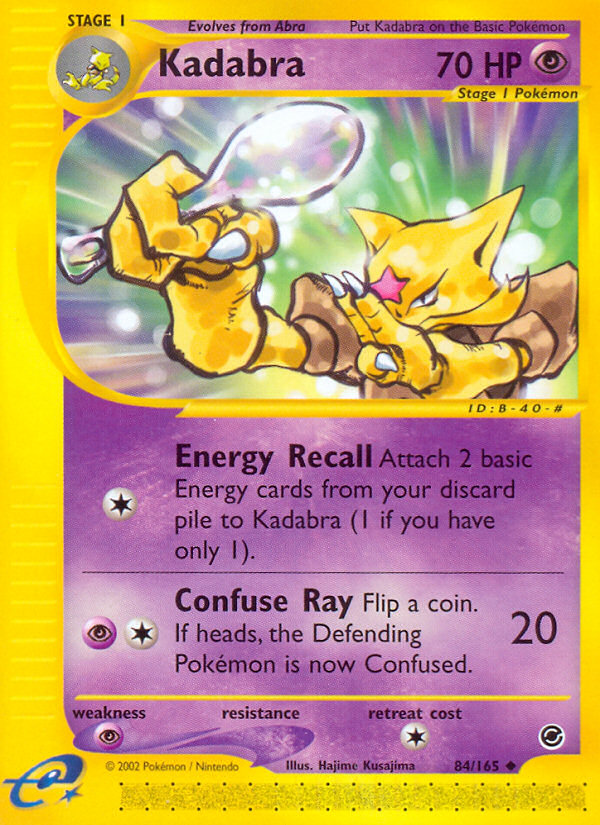 Kadabra — Expedition Base Set #084 / 165