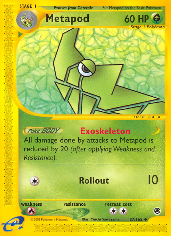 Metapod — Expedition Base Set #087 / 165