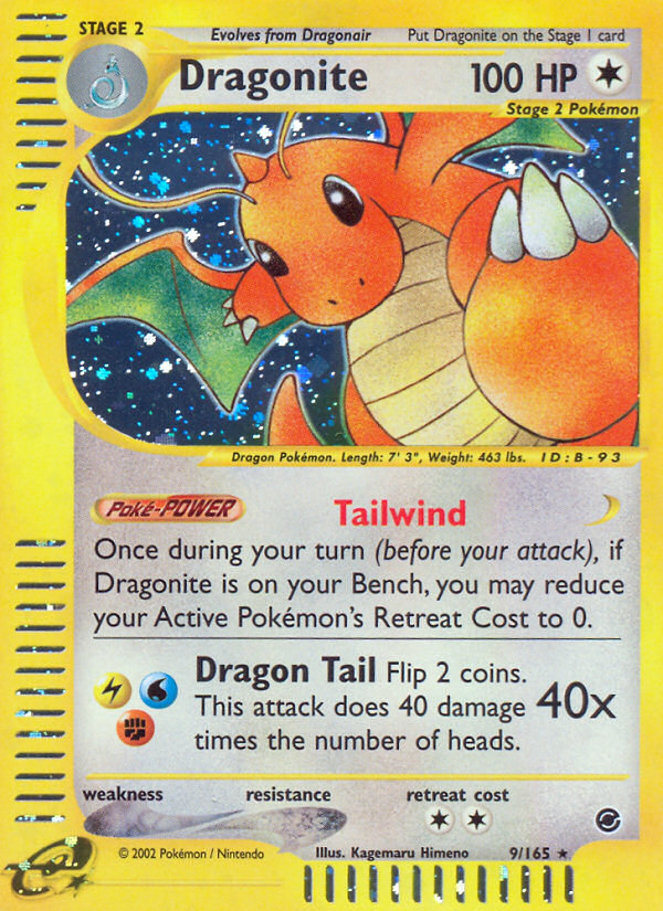Dragonite — Expedition Base Set #009 / 165