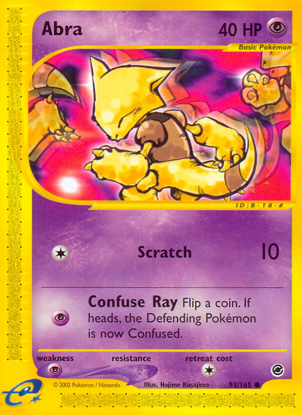 Abra — Expedition Base Set #093 / 165