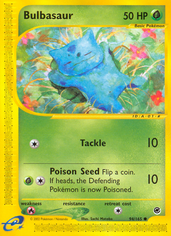 Bulbasaur — Expedition Base Set #094 / 165
