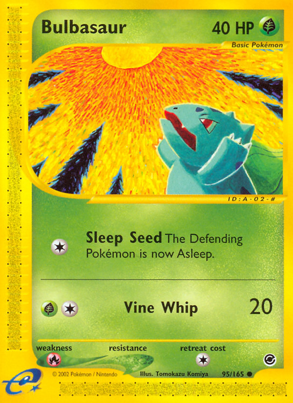 Bulbasaur — Expedition Base Set #095 / 165
