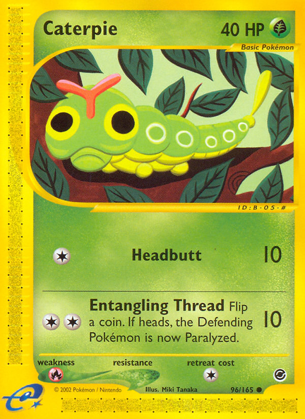 Caterpie — Expedition Base Set #096 / 165