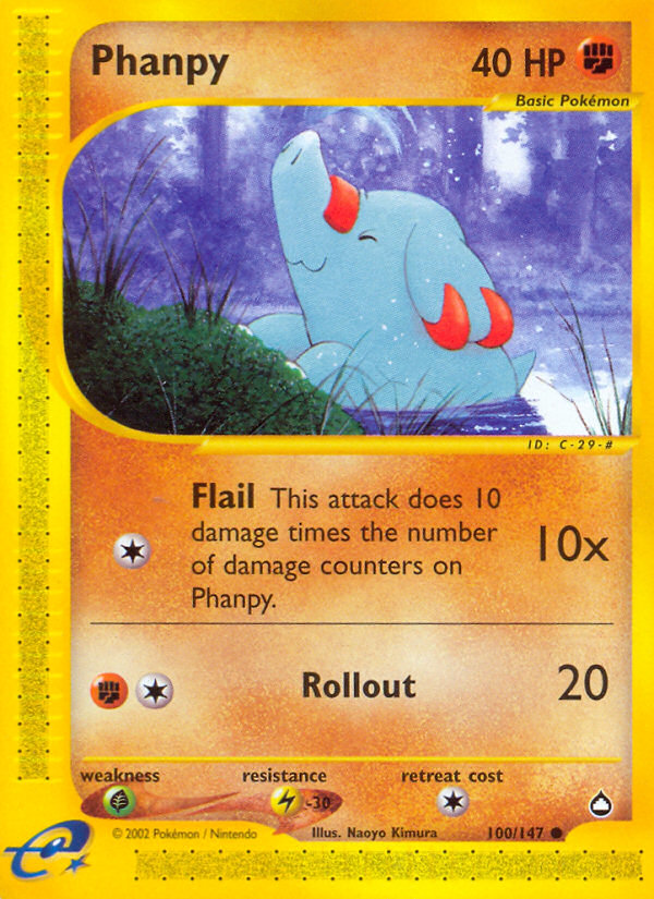 Phanpy — Aquapolis #100 / 147