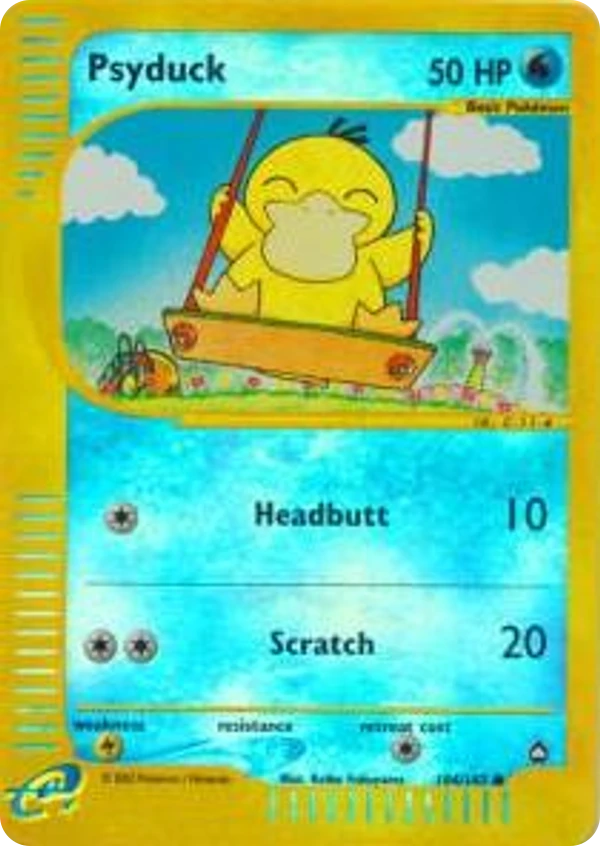 Psyduck — Aquapolis #104 / 147