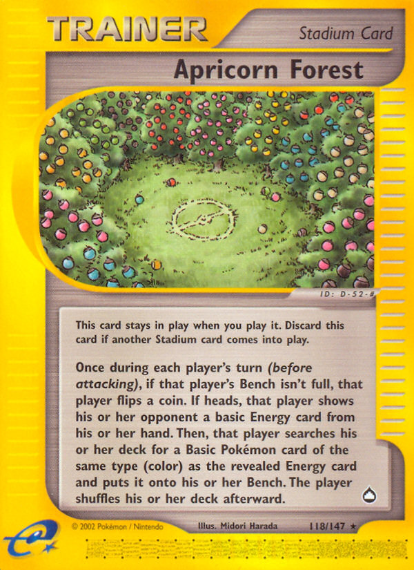 Apricorn Forest — Aquapolis #118 / 147