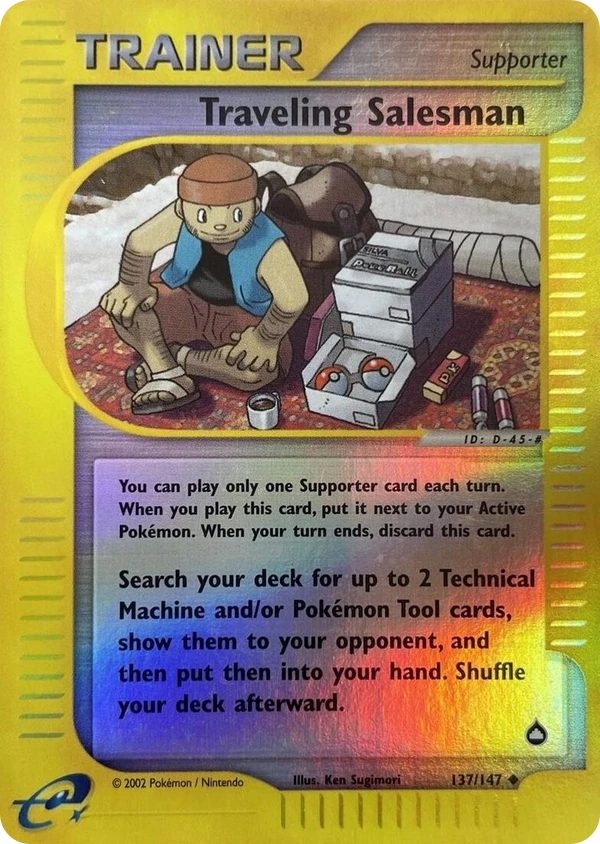 Traveling Salesman — Aquapolis #137 / 147
