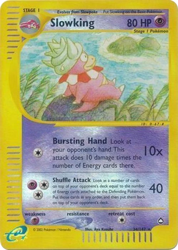 Slowking — Aquapolis #034 / 147