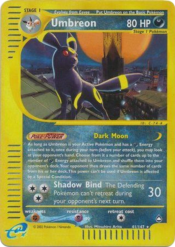 Umbreon — Aquapolis #041 / 147