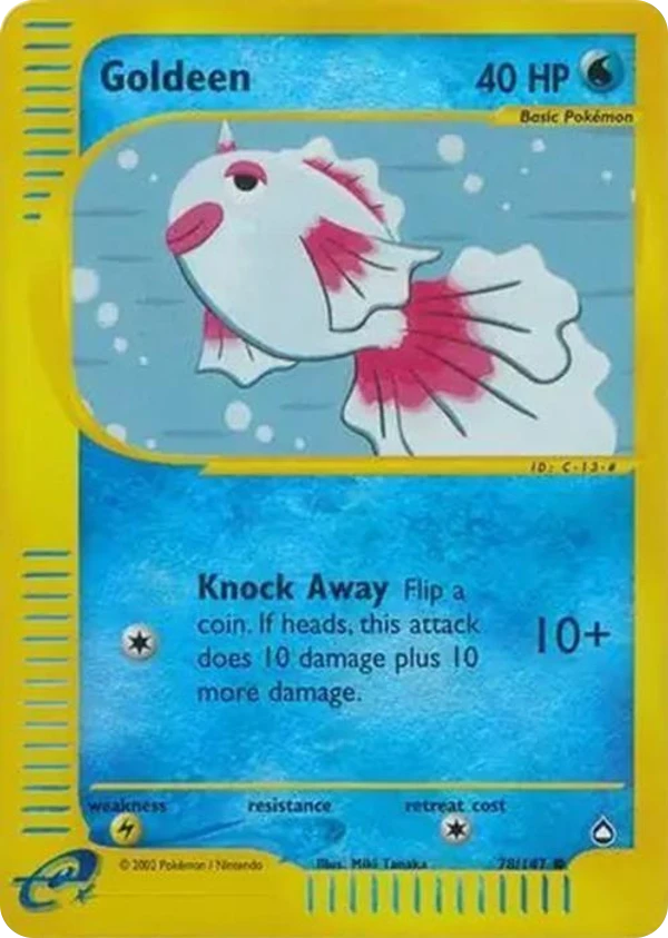 Goldeen — Aquapolis #078 / 147