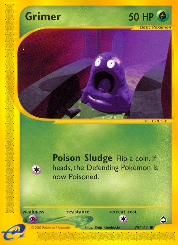 Grimer — Aquapolis #079 / 147
