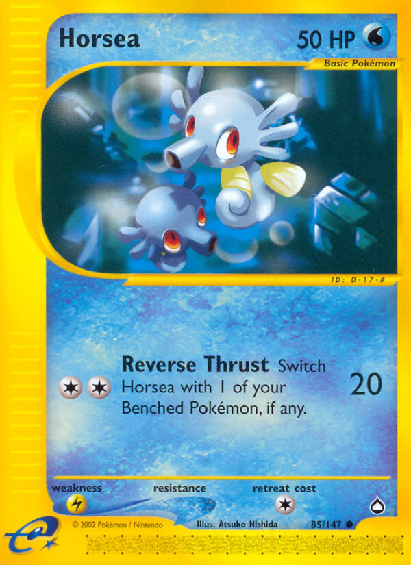 Horsea — Aquapolis #085 / 147