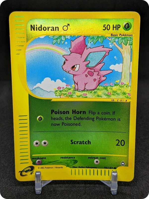 Nidoran ♂ — Aquapolis #096 / 147