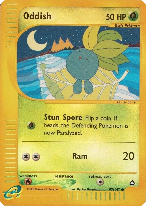 Oddish — Aquapolis #097 / 147