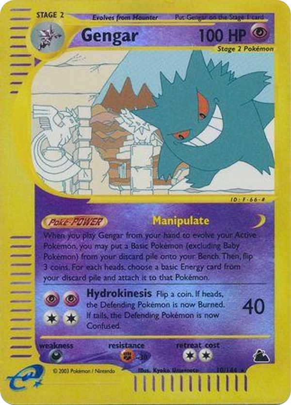 Gengar — Skyridge #010 / 144