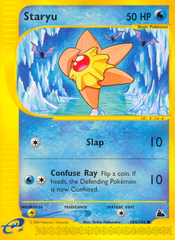 Staryu — Skyridge #104 / 144