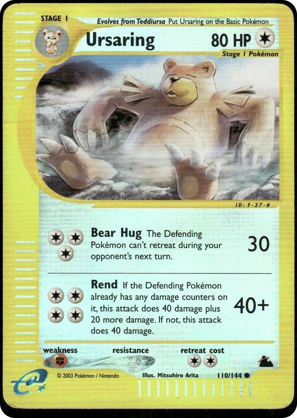 Ursaring — Skyridge #110 / 144
