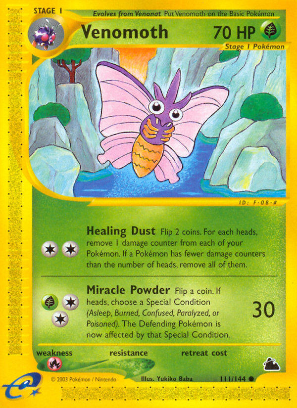 Venomoth — Skyridge #111 / 144