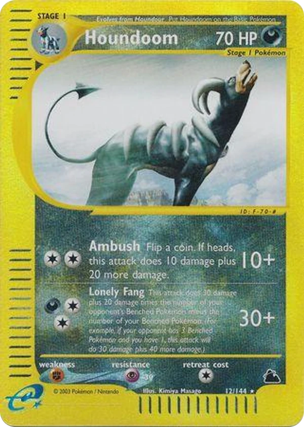Houndoom — Skyridge #012 / 144