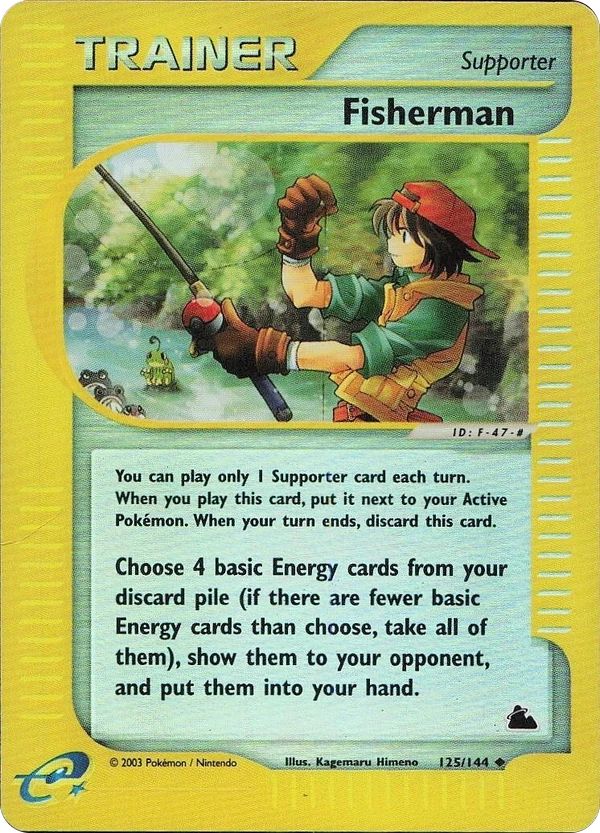 Fisherman — Skyridge #125 / 144
