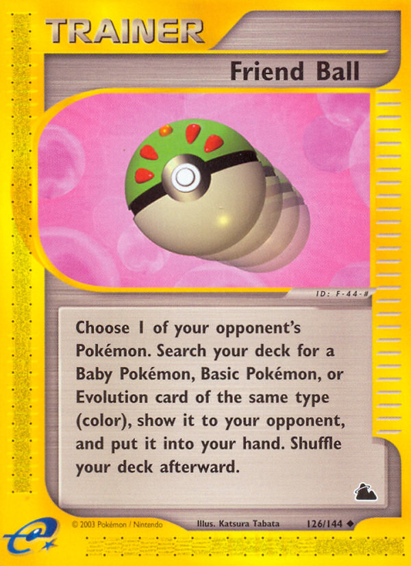 Friend Ball — Skyridge #126 / 144