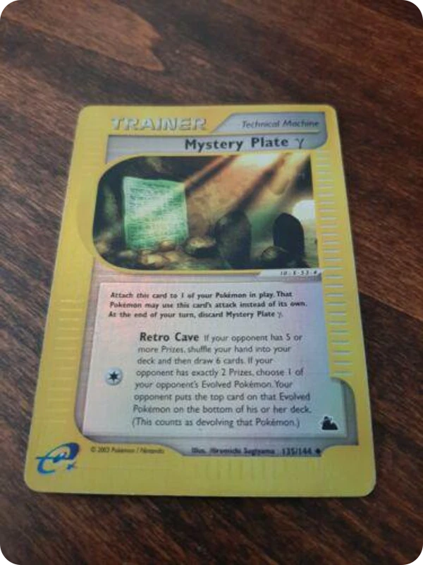 Mystery Plate γ — Skyridge #135 / 144