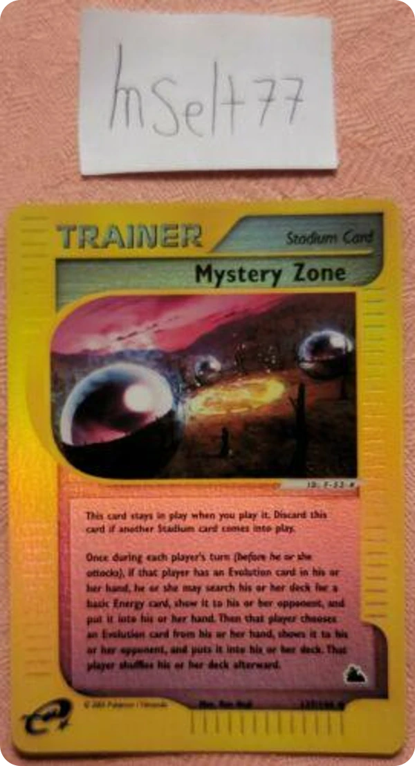 Mystery Zone — Skyridge #137 / 144